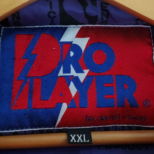 プロレイヤー PRO LAYER バスケットボールチームロゴ刺繍 裏地プリント マルチパターン 中綿ジャケット NBA メンズ import:XXL