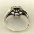 925刻印 スパイダーウェブ リング メンズ 20号