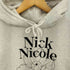 NICK NICOLE フラワープリント プルオーバーパーカー casual レディース