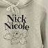 NICK NICOLE フラワープリント プルオーバーパーカー casual レディース