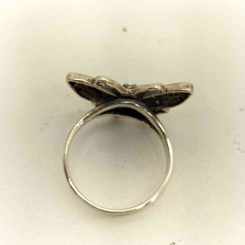 925刻印 バタフライ リング メンズ 15.5号