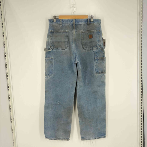 カーハート Carhartt 00S メキシコ製 ダブルニー デニム ペインターパンツ 襤褸 メンズ 36×32