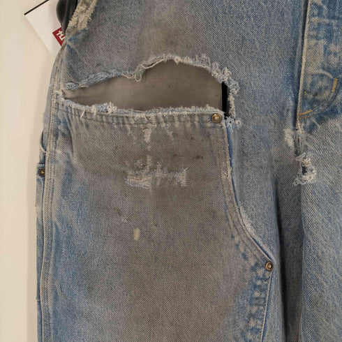 カーハート Carhartt 00S メキシコ製 ダブルニー デニム ペインターパンツ 襤褸 メンズ 36×32