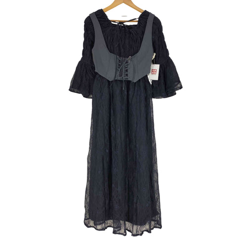 ワンアフターアナザーナイスクラップ one after another NICE CLAUP コルセットベストSETワンピース レディース FREE