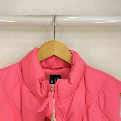 ギャップ Gap 00S OLD 裏起毛 キルティング ダウンベスト レディース import:L