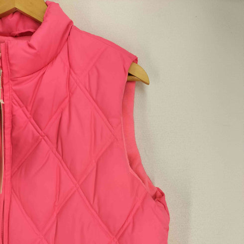 ギャップ Gap 00S OLD 裏起毛 キルティング ダウンベスト レディース import:L