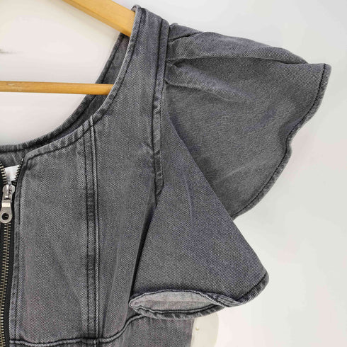 リエンダ rienda 【ヒロインワンピ】フリルスリーブマーメイドワンピース レディース JPN:M