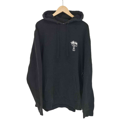 ステューシー Stussy World Tour Hoodie ワールドツアー プルオーバーパーカー メンズ JPN:XL
