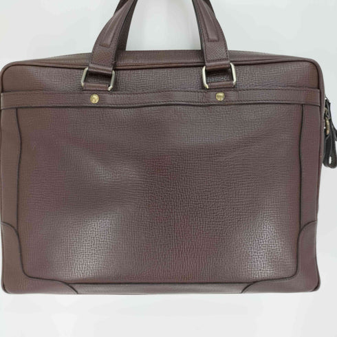 バーバリー BURBERRY ロゴ刻印 裏地ロゴ レザー ビジネス バック メンズ