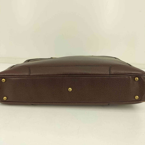 バーバリー BURBERRY ロゴ刻印 裏地ロゴ レザー ビジネス バック メンズ