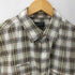 タラスブルバ TARAS BOULBA コンシールジップポケット マドラスチェック L/S シャツ メンズ import:L