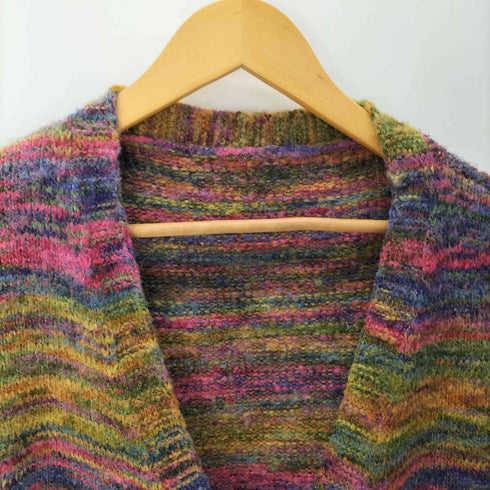 ANLEM レインボーカラー 4B ニット カーディガン レディース JPN:S