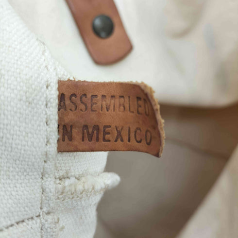 WILL LEATHER GOODS ステンシル プリント キャンバス トート バッグ メンズ