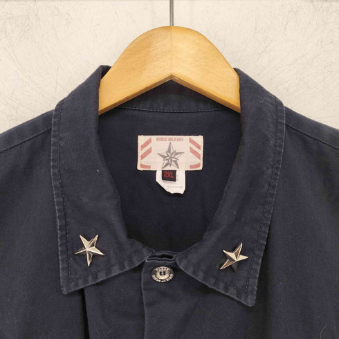 POSSE MILITARY COMBAT ワッペン 半袖 ミリタリーシャツ メンズ 2XL