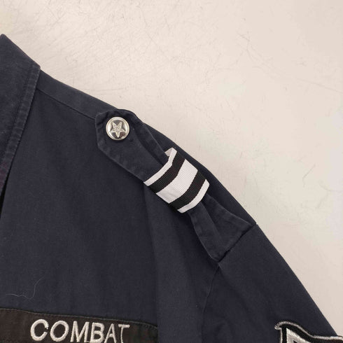 POSSE MILITARY COMBAT ワッペン 半袖 ミリタリーシャツ メンズ 2XL