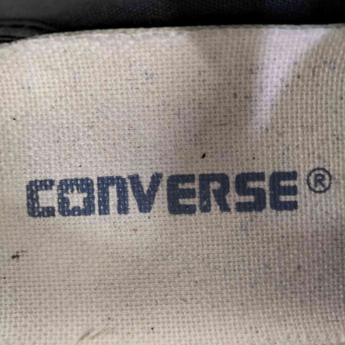 コンバースオールスター CONVERSE ALLSTAR OX BLACK MONOCHROME レザーローカットスニーカー メンズ JPN:24.5