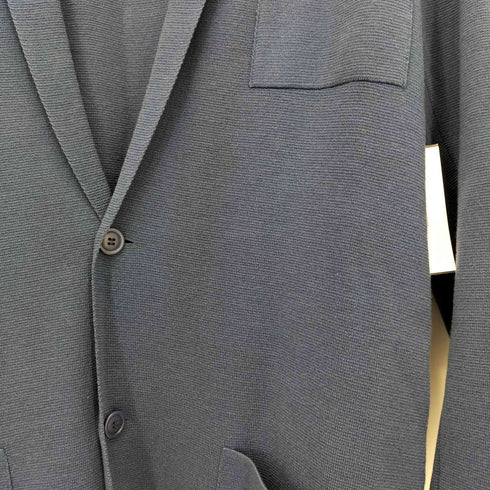 イッセイミヤケメン ISSEY MIYAKE MEN 80s 84年製 筆タグ ウールコットン ニット 2B ロング テーラードジャケット メンズ JPN:M