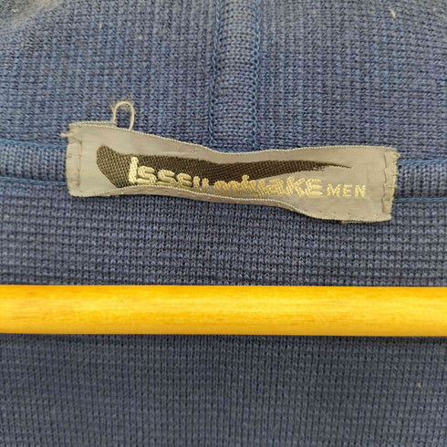 イッセイミヤケメン ISSEY MIYAKE MEN 80s 84年製 筆タグ ウールコットン ニット 2B ロング テーラードジャケット メンズ JPN:M