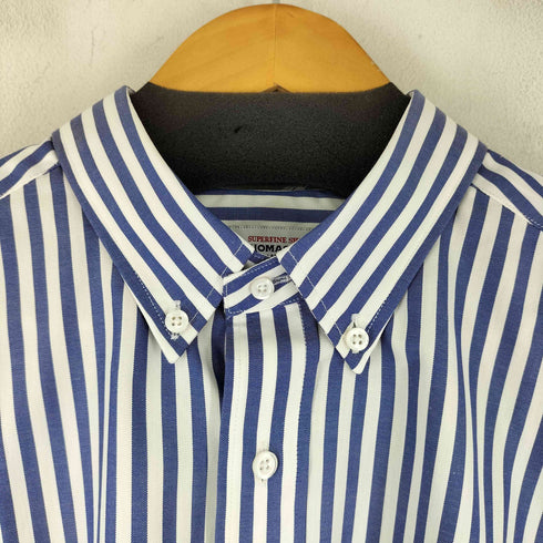 トーマスメイソンフォーフェアファクス THOMAS MASON for FAIRFAX L/S BD ストライプ シャツ メンズ 17/43