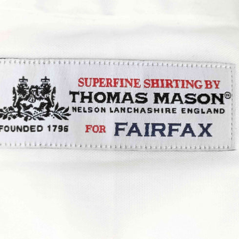 トーマスメイソンフォーフェアファクス THOMAS MASON for FAIRFAX L/S BD シャツ メンズ 17/43