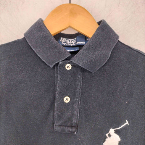 ポロバイラルフローレン Polo by RALPH LAUREN CUSTOM FIT ビックポニー刺繍 ナンバリング 半袖 ポロシャツ メンズ JPN:S