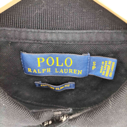 ポロラルフローレン POLO RALPH LAUREN CUSTOM SLIM FIT ポニー刺繍 半袖 ポロシャツ メンズ JPN:S