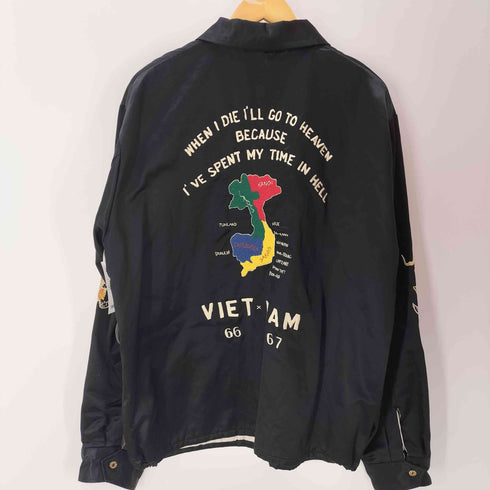 テイラートウヨウ TAILOR TOYO テーラー東洋 Mid 1960s Style Cotton Vietnam Rayon Jacket VIETNAM MAP AGING MODEL コットン レーヨン ベトナム ジャケット ベトナムマップ エイジングモデル メンズ JPN:XL