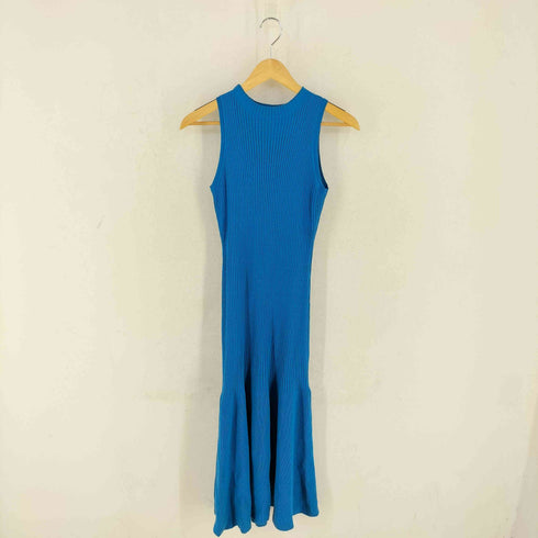 アズールバイマウジー AZUL by moussy レースアップスリーブレイヤードニットワンピース レディース JPN:S
