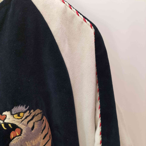 テイラートウヨウ TAILOR TOYO テーラー東洋 別珍 Mid 1950s Style Velveteen (Two-tone) × Acetate Souvenir Jacket WHITE DRAGON x EAGLE スーベニア ジャケット スカジャン メンズ JPN:XL