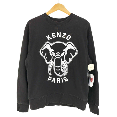 ケンゾーパリス KENZO PARIS Elephant Varsity Jungle embroidered sweatshirt / VARSITY JUNGLE エレファントスウェット メンズ import:S