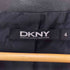 ダナキャランニューヨーク DKNY 00s ラムレザー ライダースジャケット archive y2k レディース JPN:4