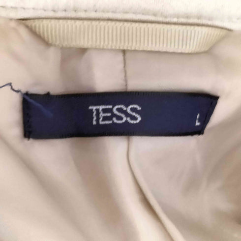 TESS フェイクスエード シングルライダースジャケット メンズ L