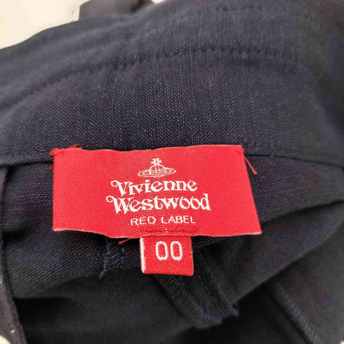 ヴィヴィアンウエストウッドレッドレーベル Vivienne Westwood RED LABEL イージー クロップドパンツ レディース 00