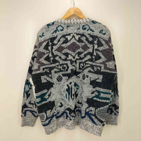 method 総柄 アクリルカーディガン メンズ JPN:XL