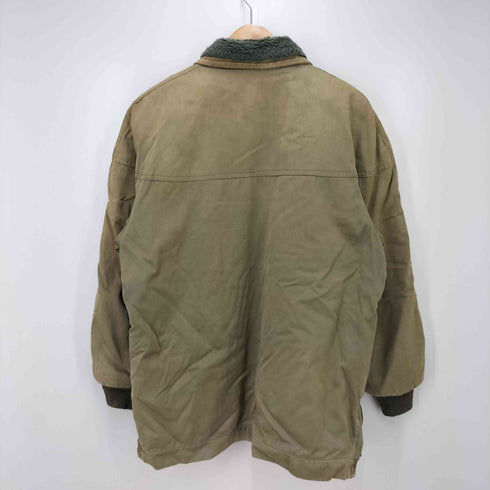 70s belstaf lightningジップ 裏地ライナー付き ボア ジャケット メンズ