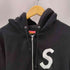 シュプリーム Supreme 23AW S Logo Zip Up Hooded Sweatshirt ロゴ ジップアップ フーディー スウェット パーカー メンズ import:L