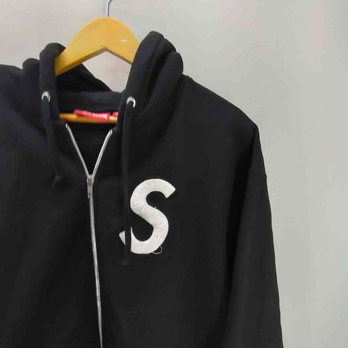 シュプリーム Supreme 23AW S Logo Zip Up Hooded Sweatshirt ロゴ ジップアップ フーディー スウェット パーカー メンズ import:L