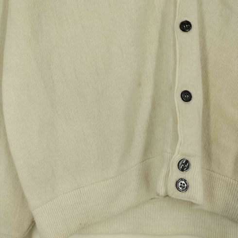 アイゾッドラコステ IZOD LACOSTE 糸巻きタグ 70S~80S ロゴワッペン カーディガン メンズ import:M