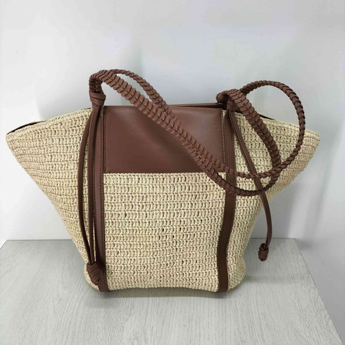 チャールズアンドキース CHARLES&KEITH Shalia シャリア ラフィアウーブントートバッグ レディース XL/FREE