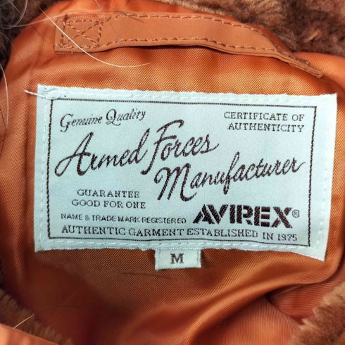 アヴィレックス AVIREX N-3B フライトジャケット メンズ JPN:M