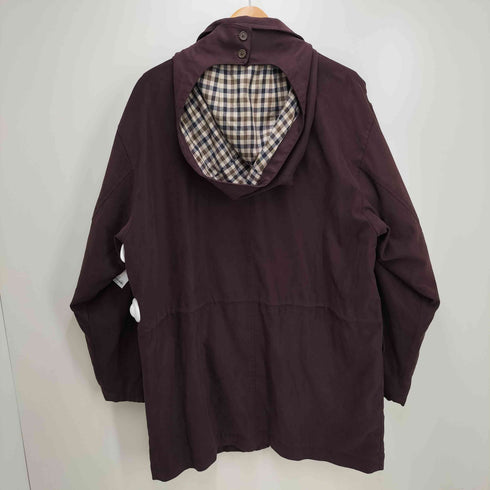 アクアスキュータム AQUASCUTUM マルチポケット フーデッドコート メンズ JPN:L