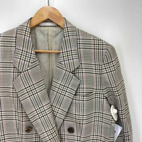 バーバリーズ BURBERRYS チェック柄 ダブルブレスト テーラードジャケット レディース 15
