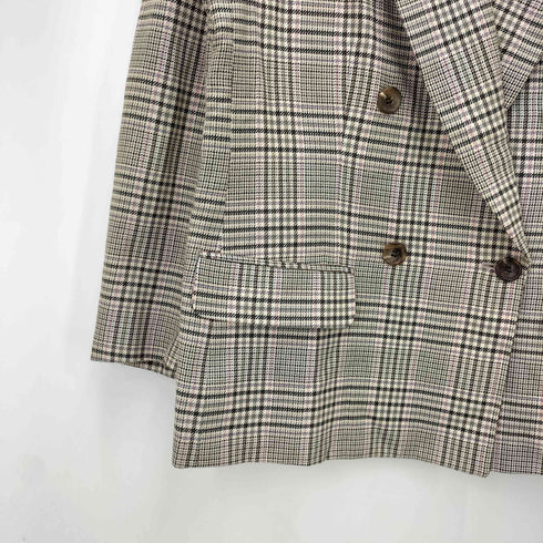 バーバリーズ BURBERRYS チェック柄 ダブルブレスト テーラードジャケット レディース 15