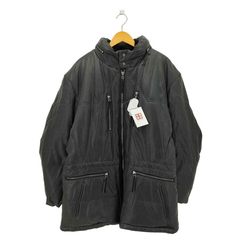 イッセイミヤケメン ISSEY MIYAKE MEN 96AW 銀タグ ナイロンコーティング ダブルジッパー 中綿 パデッド コート メンズ JPN:L