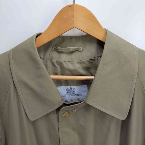 アクアスキュータム AQUASCUTUM ステンカラーコート メンズ