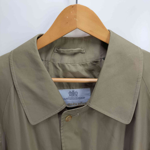 アクアスキュータム AQUASCUTUM ステンカラーコート メンズ