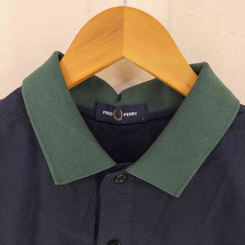 フレッドペリー FRED PERRY シアサッカーシャツ メンズ import:L