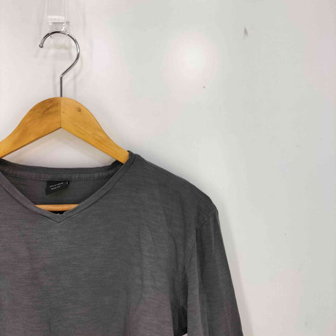 ヒューゴボス HUGO BOSS SLIM FIT コットン クルーネック長袖Tシャツ メンズ