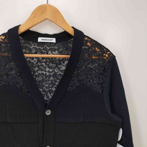 アンダーカバー UNDERCOVER フリルドッキング スウェットカーディガン レディース JPN:1