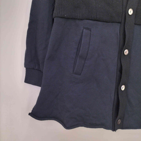 アンダーカバー UNDERCOVER フリルドッキング スウェットカーディガン レディース JPN:1